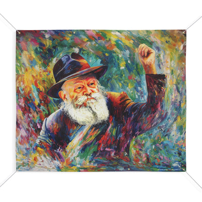 Lubavitcher Rebbe Sukkah Banner
