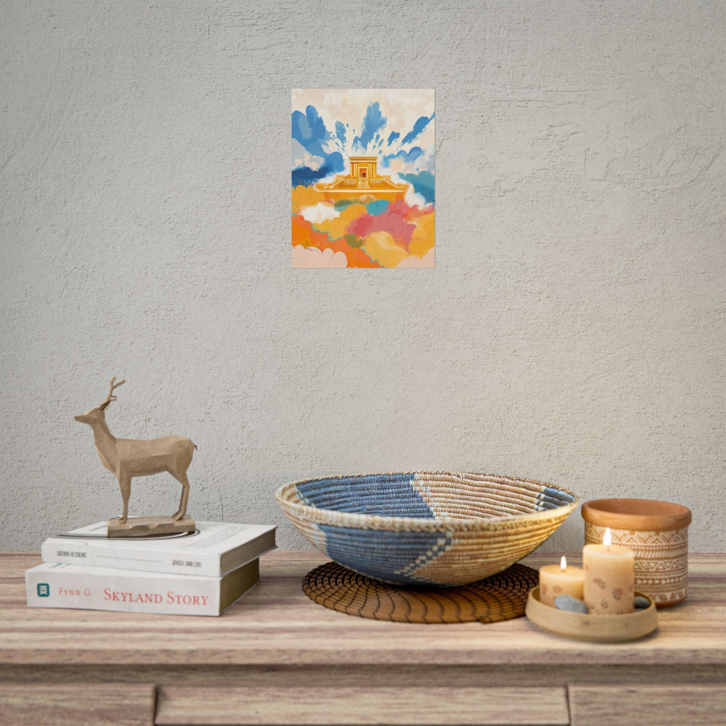 Bais Hamikdash Jewish Kids Room Print