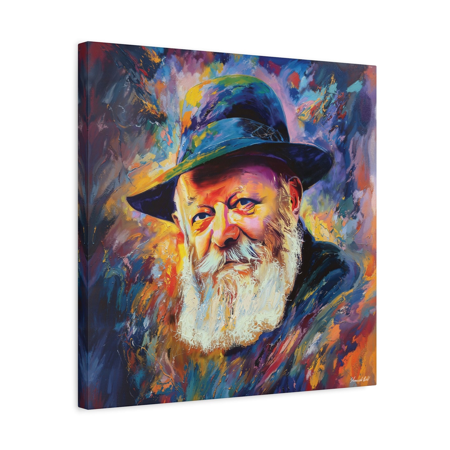 Lubavitcher Rebbe Canvas Print | Chabad Lubavitch Print