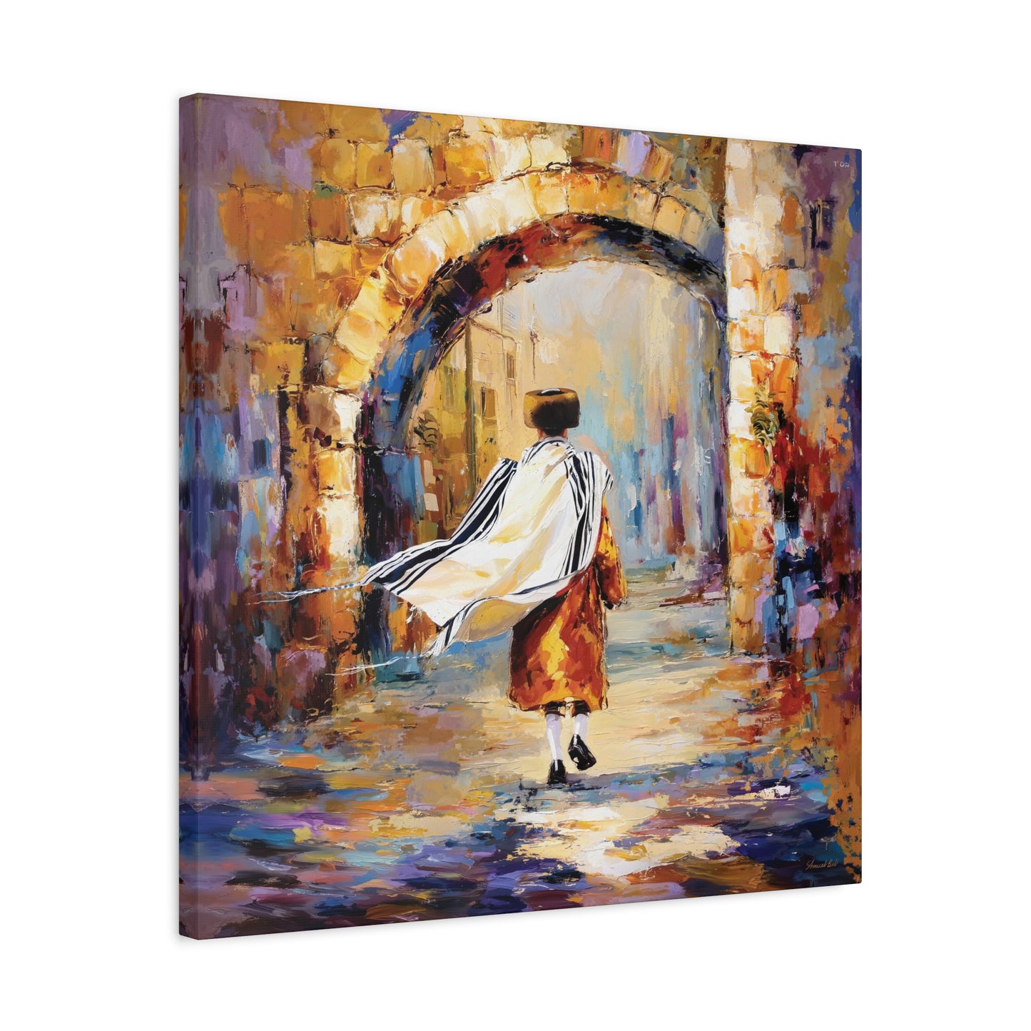 Old City Of Jerusalem Painting Canvas