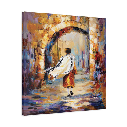Old City Of Jerusalem Painting Canvas