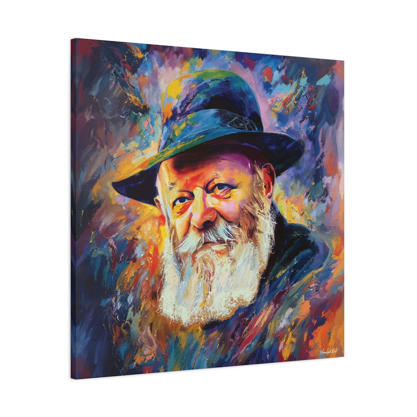 Lubavitcher Rebbe Canvas Print | Chabad Lubavitch Print