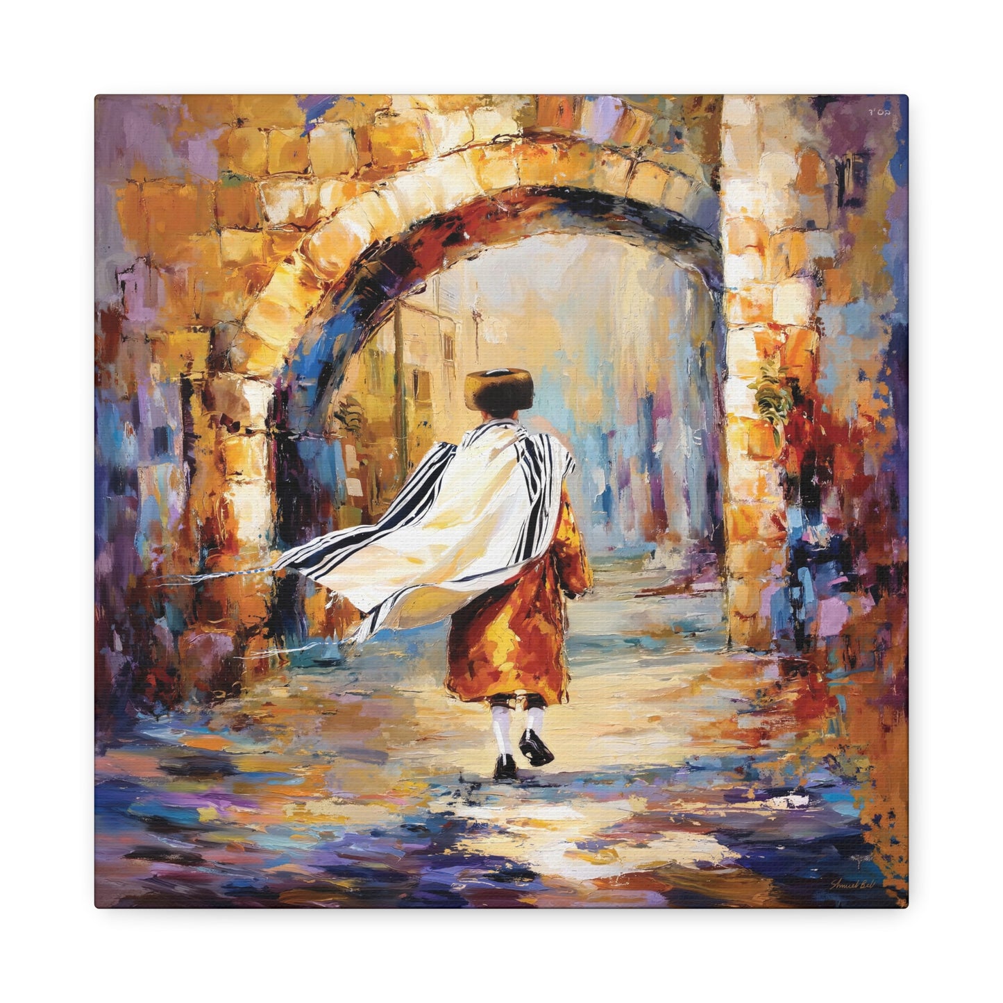 Old City Of Jerusalem Painting Canvas