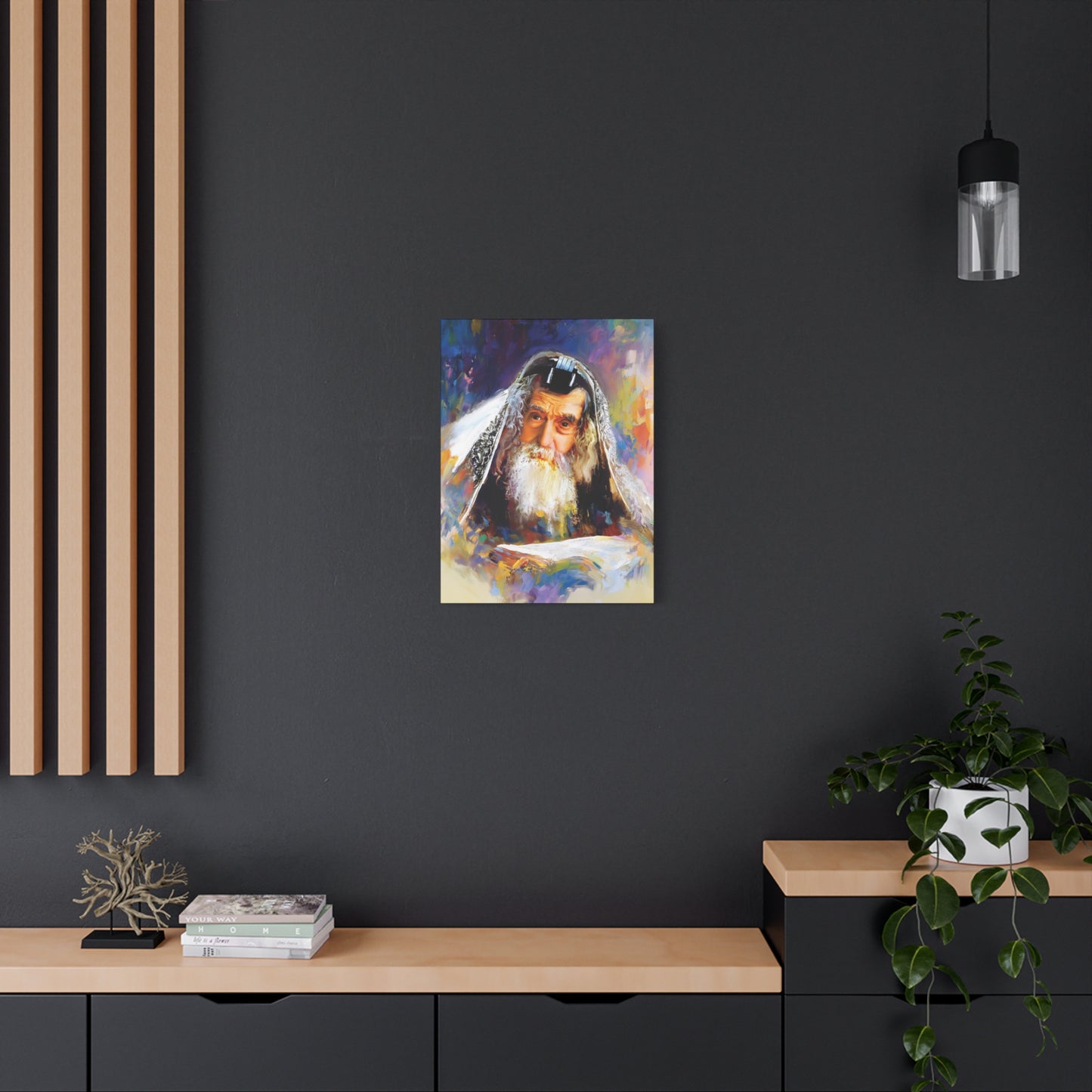 The Ribnitzer Rebbe Canvas Print