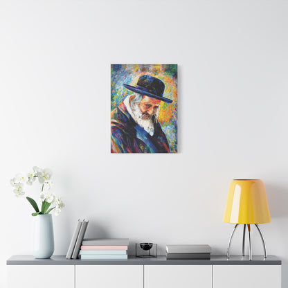 Reb Shayele of Kerestir Canvas Print