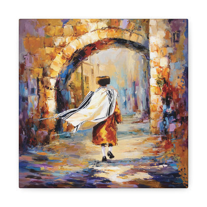 Old City Of Jerusalem Painting Canvas