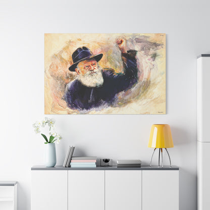 Lubavitcher Rebbe Canvas Print