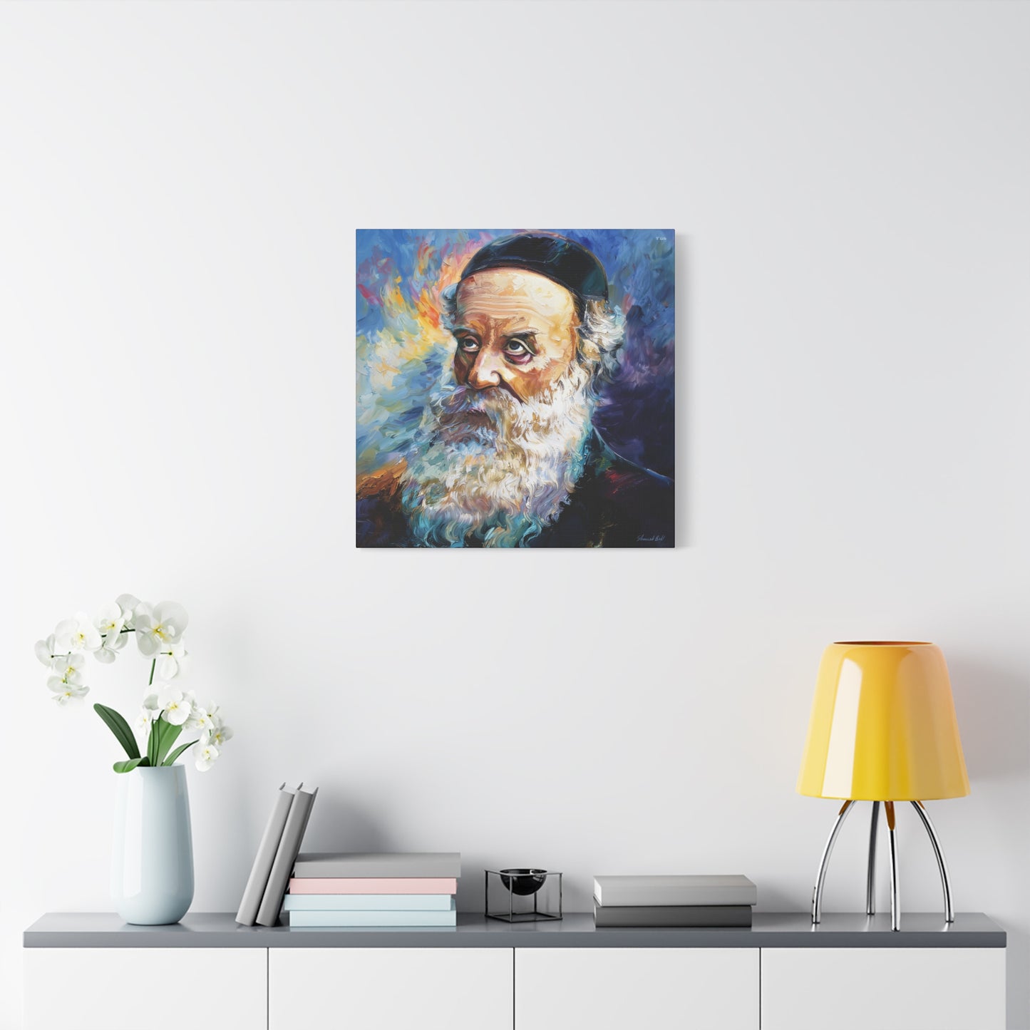Alter Rebbe (Baal Hatanya) Wall Cavas Print