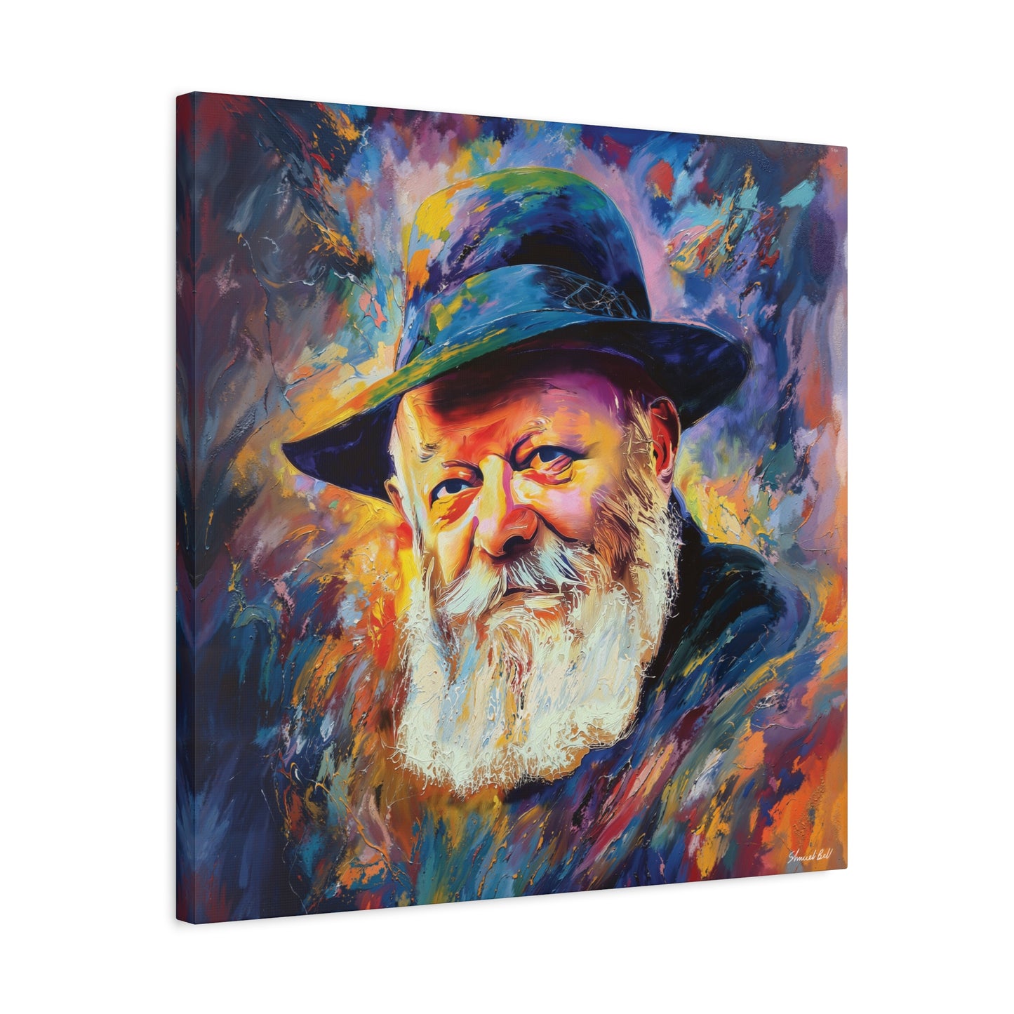 Lubavitcher Rebbe Canvas Print | Chabad Lubavitch Print