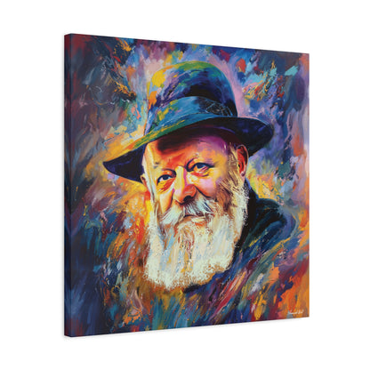 Lubavitcher Rebbe Canvas Print | Chabad Lubavitch Print