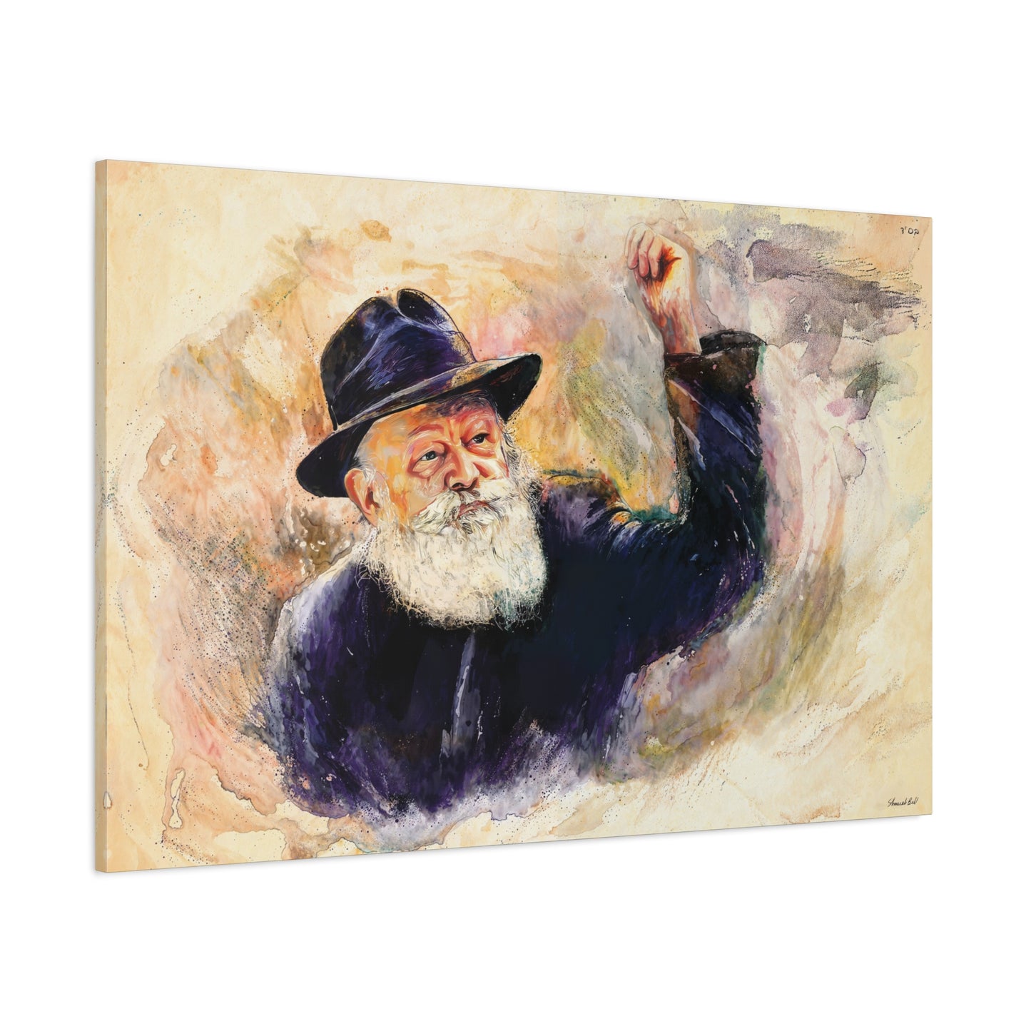 Lubavitcher Rebbe Canvas Print