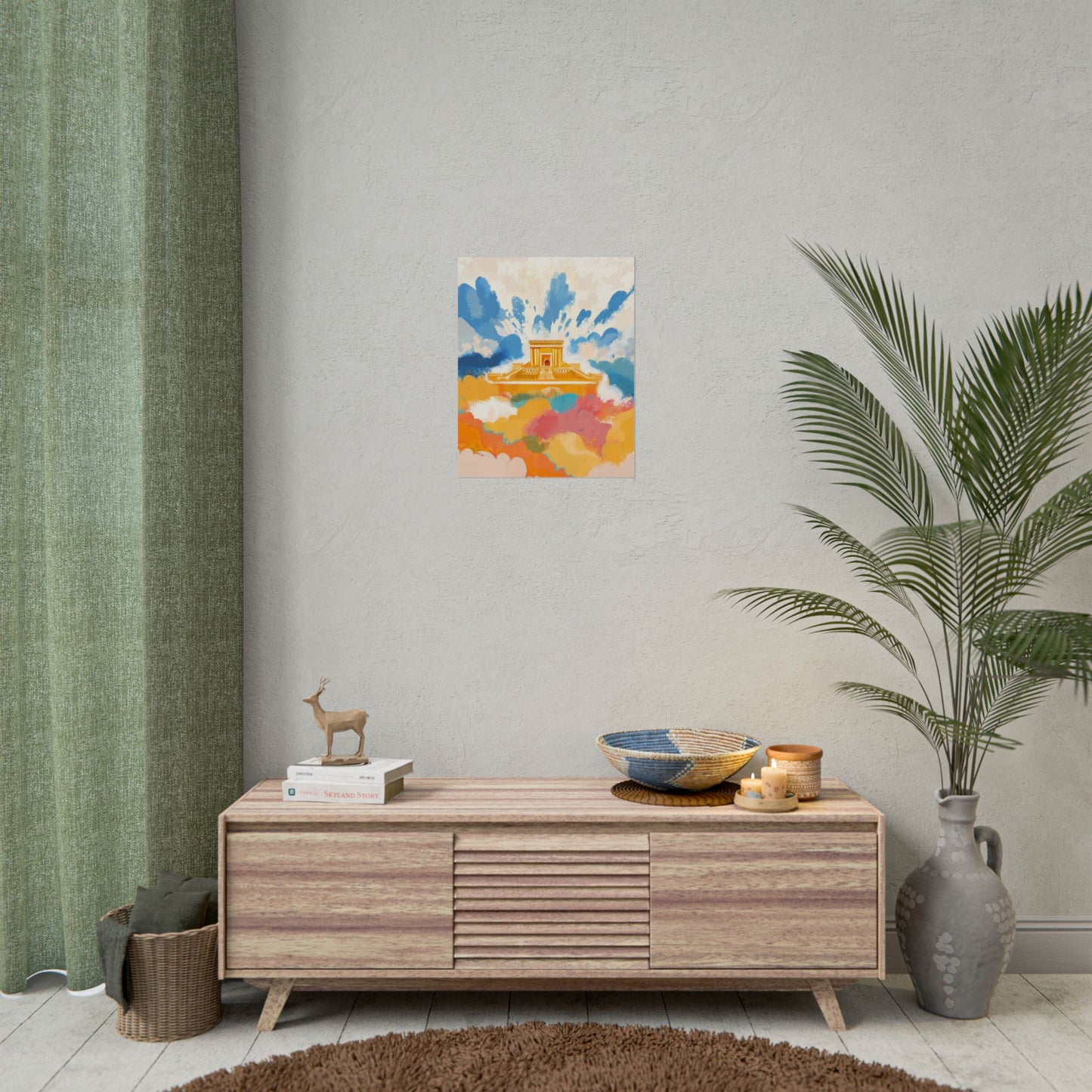 Bais Hamikdash Jewish Kids Room Print