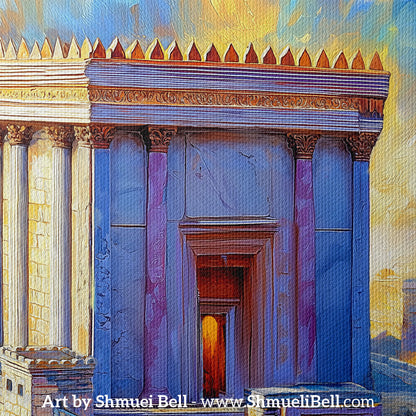 Bais Hamikdash Jerusalem Painting