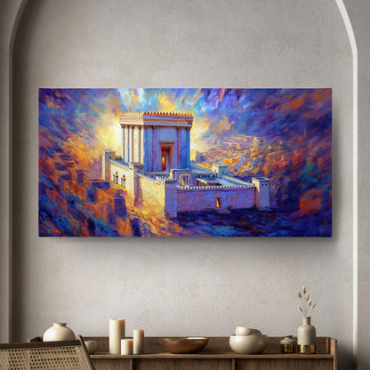 Bais Hamikdash Jerusalem Painting