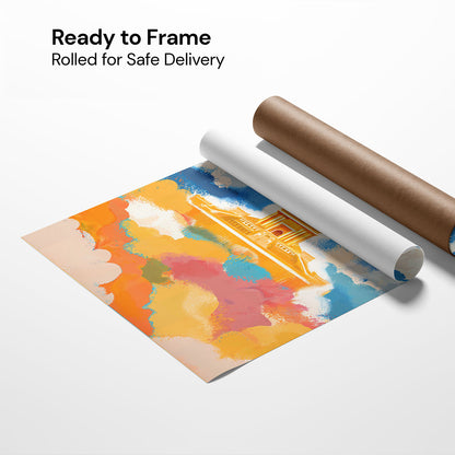 Bais Hamikdash Jewish Kids Room Print