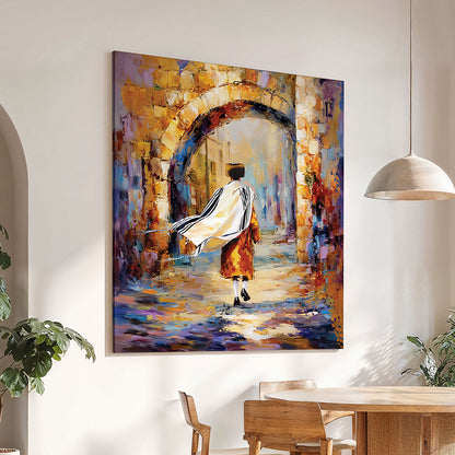 Old City Of Jerusalem Painting Canvas