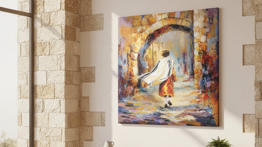 Old City Of Jerusalem Painting Canvas