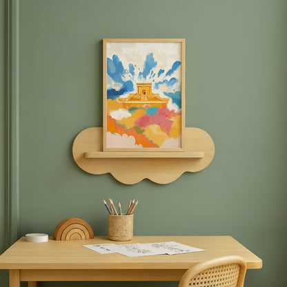 Bais Hamikdash Jewish Kids Room Print